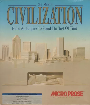 Sid Meier&#x27;s Civilization Atari ST Front Cover