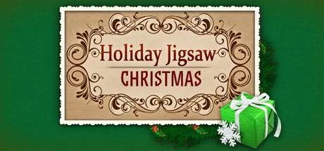 Holiday Jigsaw: Christmas Windows Front Cover