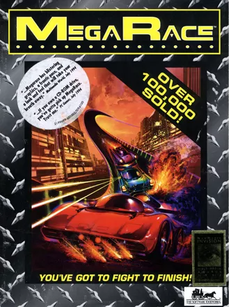 MegaRace DOS Front Cover