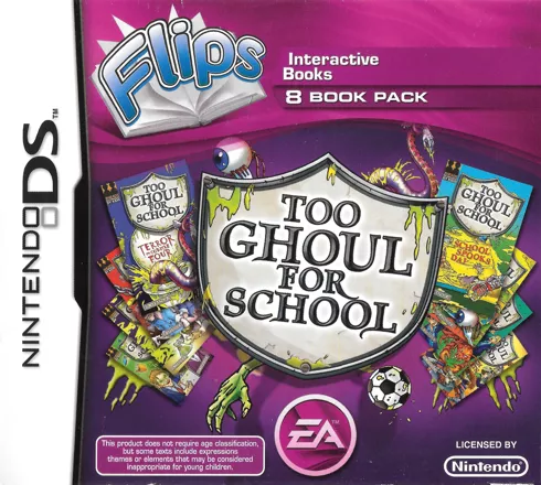 Flips: Too Ghoul for School Nintendo DS Front Cover