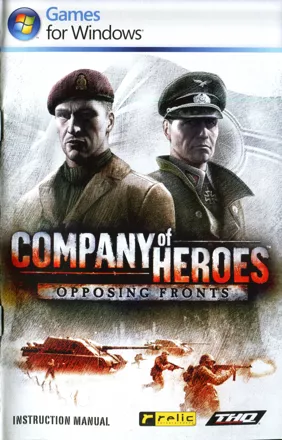 Company of Heroes: Anthology Windows Manual Opposing Fronts - front