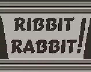 Ribbit Rabbit! Playdate Front Cover