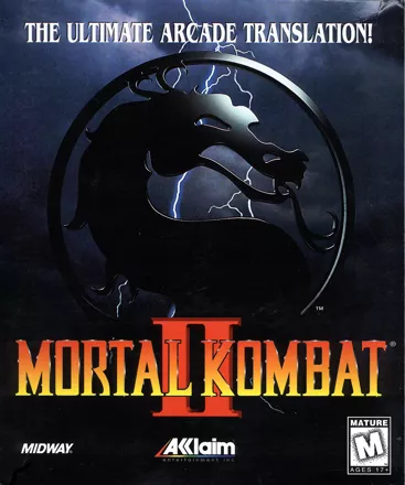 Mortal Kombat II DOS Front Cover