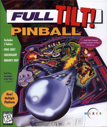 Full Tilt! Pinball Windows Front Cover