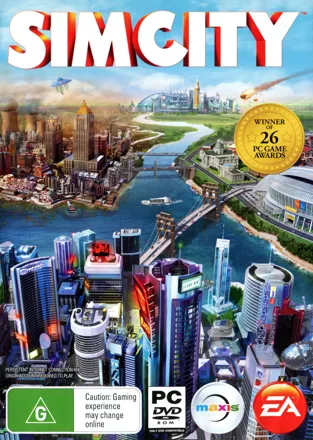 SimCity Windows Front Cover
