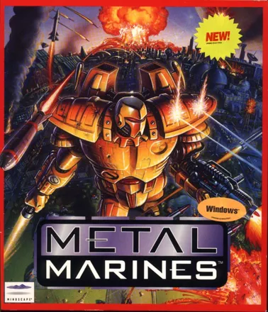Metal Marines Windows 3.x Front Cover