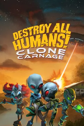 Destroy All Humans!: Clone Carnage Xbox One Front Cover
