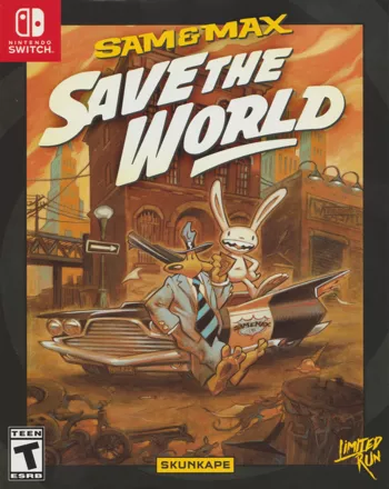 Sam &#x26; Max: Save the World (Collector&#x27;s Edition) Nintendo Switch Front Cover