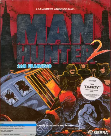 Manhunter 2: San Francisco DOS Front Cover
