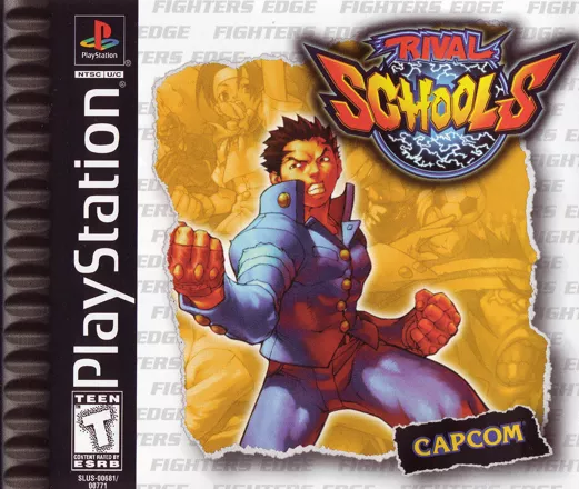 Rival Schools PlayStation Front Cover