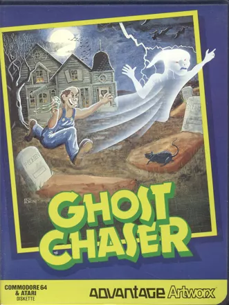 Ghost Chaser Atari 8-bit Front Cover