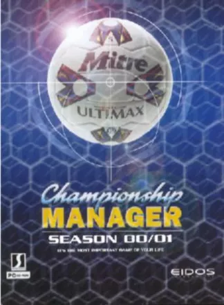 Championship Manager: Season 00/01 Windows Front Cover