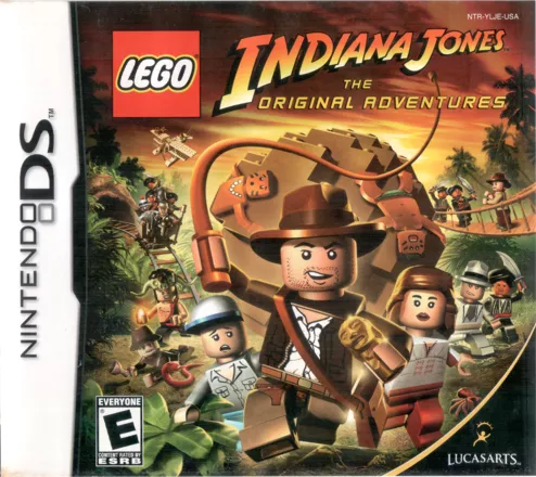 LEGO Indiana Jones: The Original Adventures Nintendo DS Front Cover