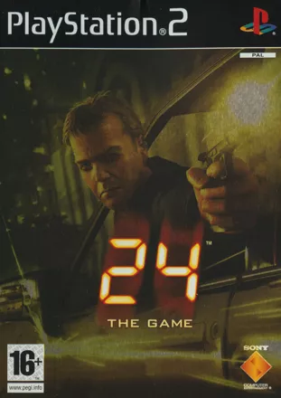 24: The Game PlayStation 2 Front Cover