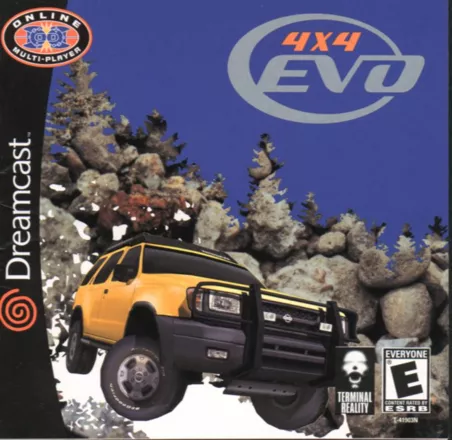 4x4 Evo Dreamcast Front Cover