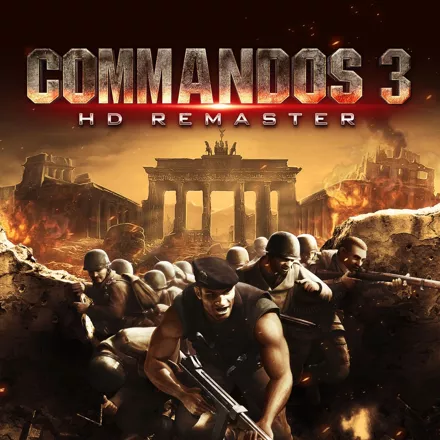 Commandos 3: HD Remaster PlayStation 4 Front Cover