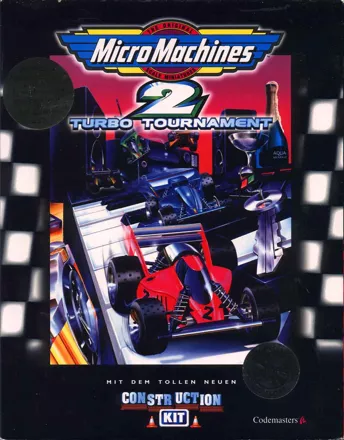 Micro Machines 2: Turbo Tournament DOS Front Cover