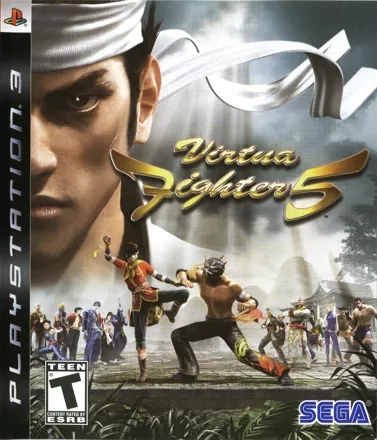 Virtua Fighter 5 PlayStation 3 Front Cover