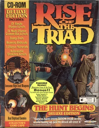 Rise of the Triad: The HUNT Begins (Deluxe Edition) DOS Front Cover