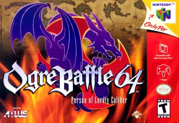 Ogre Battle 64: Person of Lordly Caliber Nintendo 64 Front Cover
