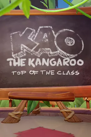 Kao the Kangaroo: Top of the Class Xbox One Front Cover
