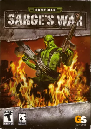 Army Men: Sarge&#x27;s War Windows Front Cover