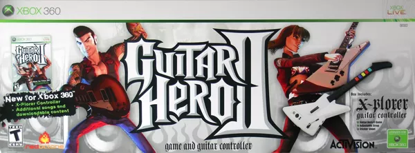 Guitar Hero II Xbox 360 Front Cover