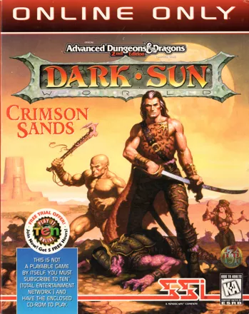 AD&#x26;D Dark Sun Online: Crimson Sands Windows Front Cover
