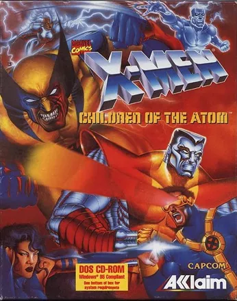 X-Men: Children of the Atom DOS Front Cover