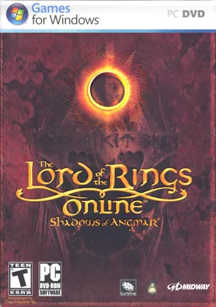 The Lord of the Rings Online: Shadows of Angmar Windows Front Cover