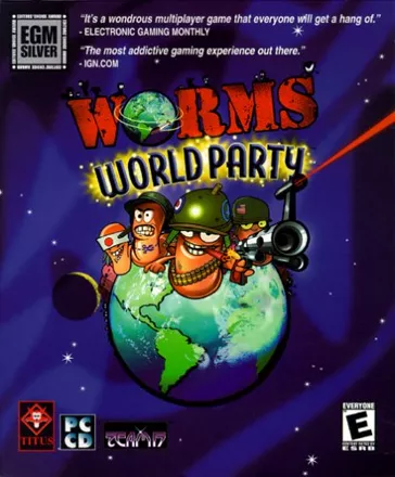 Worms World Party Windows Front Cover