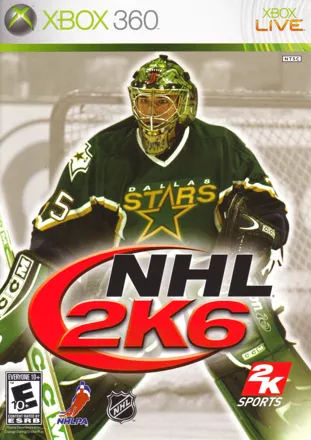 NHL 2K6 Xbox 360 Front Cover