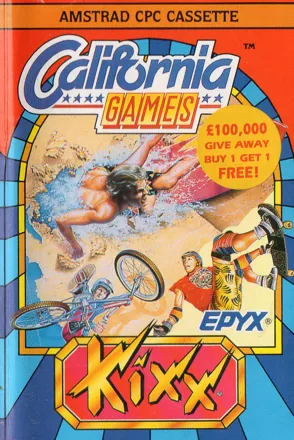 California Games Amstrad CPC Front Cover