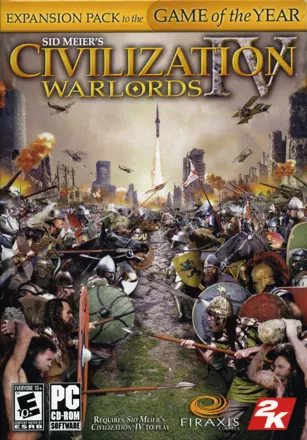 Sid Meier&#x27;s Civilization IV: Warlords Windows Front Cover