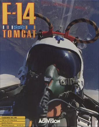 F-14 Tomcat Commodore 64 Front Cover