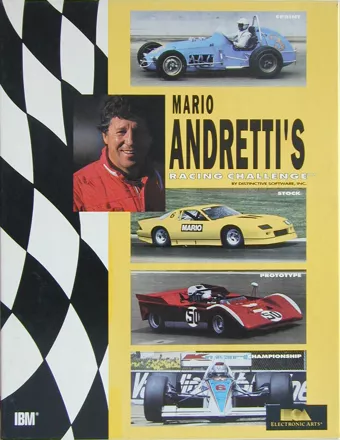 Mario Andretti&#x27;s Racing Challenge DOS Front Cover
