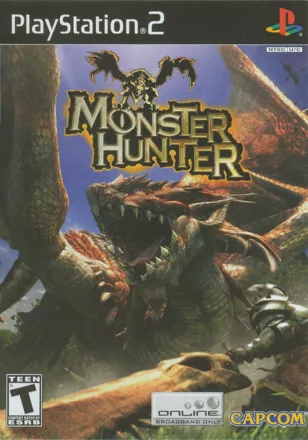 Monster Hunter PlayStation 2 Front Cover