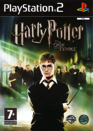 Harry Potter and the Order of the Phoenix PlayStation 2 Front Cover