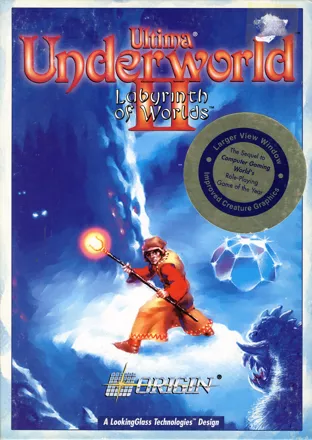 Ultima Underworld II: Labyrinth of Worlds DOS Front Cover