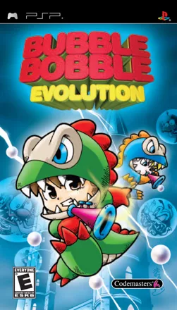 Bubble Bobble Evolution PSP Front Cover