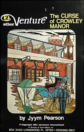 The Curse of Crowley Manor TRS-80 Front Cover