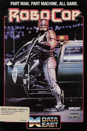 RoboCop Amiga Front Cover