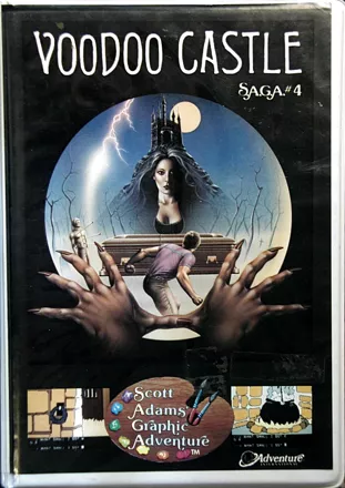 Scott Adams&#x27; Graphic Adventure #4: Voodoo Castle Atari 8-bit Front Cover