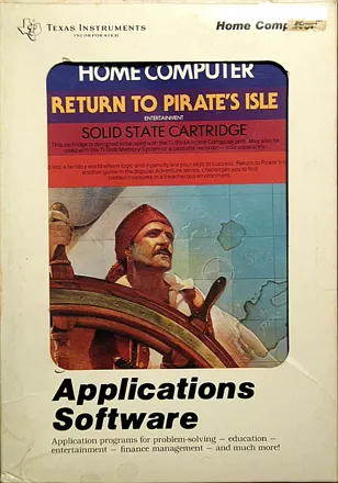 Return to Pirate&#x27;s Isle TI-99/4A Front Cover