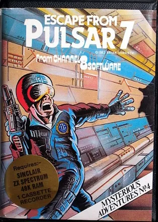 Escape from Pulsar 7 ZX Spectrum Front Cover