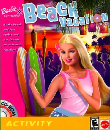 Barbie Beach Vacation Windows Front Cover