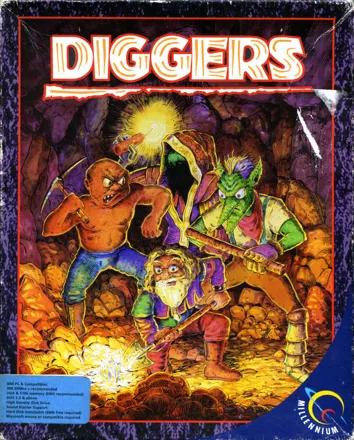 Diggers DOS Front Cover