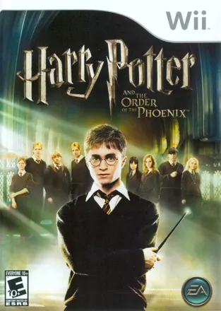 Harry Potter and the Order of the Phoenix Wii Front Cover