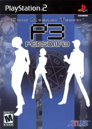 Shin Megami Tensei: Persona 3 PlayStation 2 Front Cover