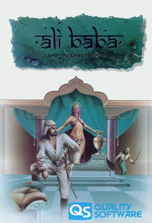 Ali Baba and the Forty Thieves Atari 8-bit Front Cover